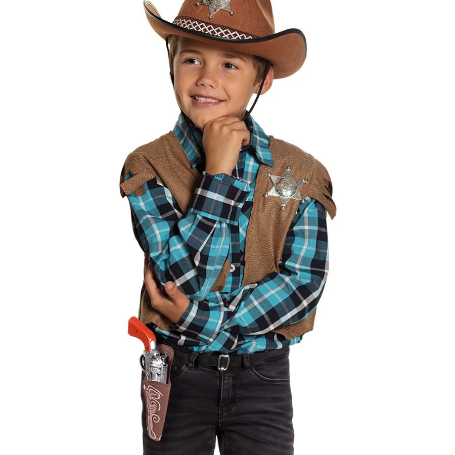  Cos Cowboy - Cinturón y funda de pistola para mascarada, estilo  vintage, cinturón y pistola (cinturón y 2 fundas) : Deportes y Actividades  al Aire Libre
