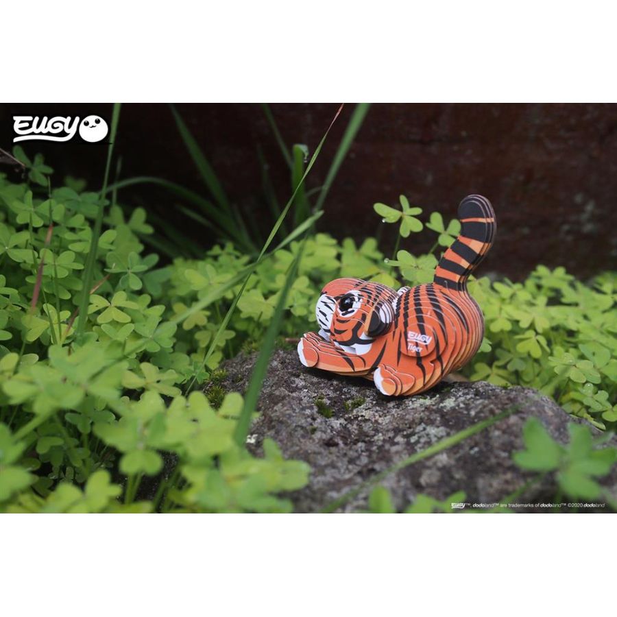 Kit de Figuras de Tigre 3D para montar - Eugy para el cumpleaños