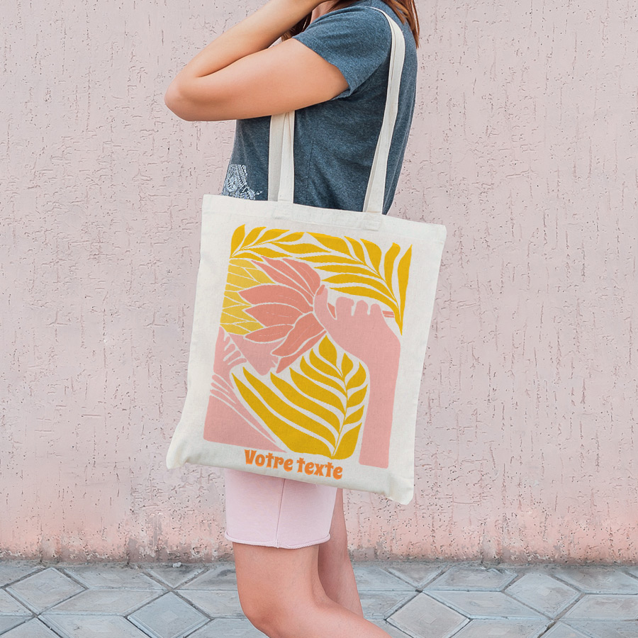 Tote bag para el día de la mujer diseño Flores, comprar online