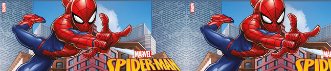 Tema de cumpleaos Spiderman Crime Fighter para tu nio
