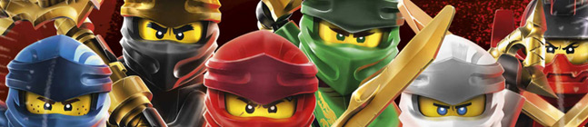 Tema de cumpleaos Ninjago - Compostable para tu nio
