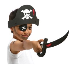Set disfraz Pirata para decorar. n1