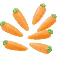 8 Zanahorias de Pasta de almendra