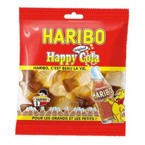 Happy Cola Haribo - Mini Paquete 40g 