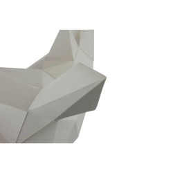 Trofeo Rinoceronte Natural - Papel 3D. n4