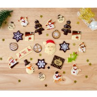 24 Pequeos Regalos de Chocolate (mximo 5 cm) - Calendario de Adviento