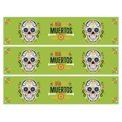 Kit Tarta Calavera Verde. n2