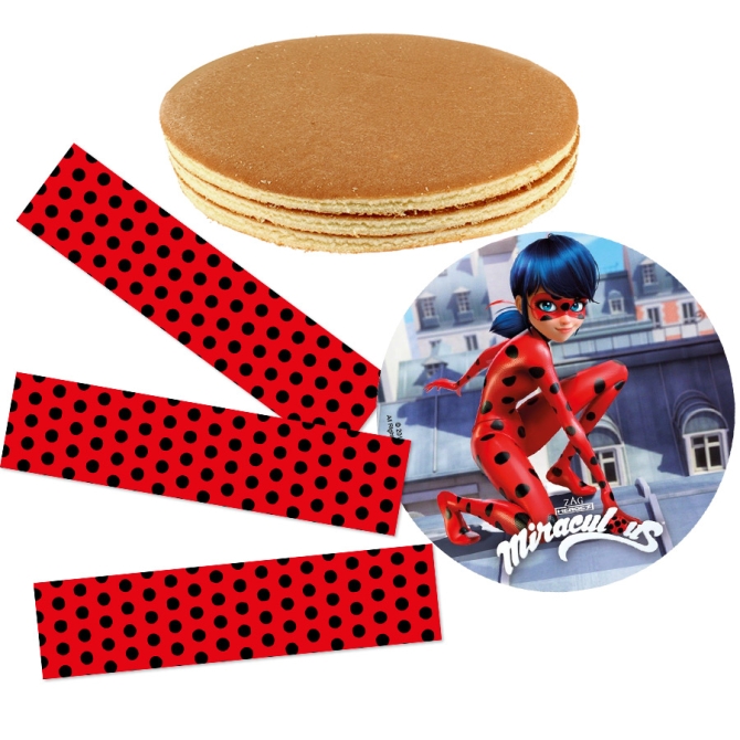 Kit Tarta Ladybug 