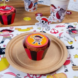 Kit Cupcake Color Pirata - Reciclable. n3