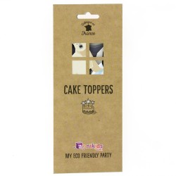 Cakes toppers animales polares - reciclables. n1