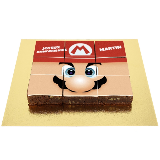 Brownies Mario - Personalizable 