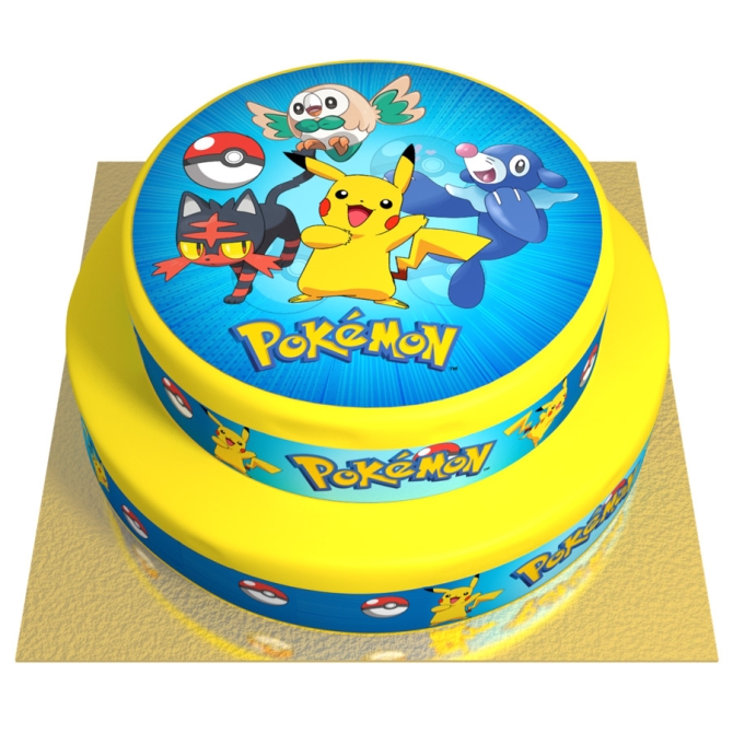 Tarta Pokmon - 2 capas 