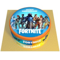 Tarta Fortnite -  20 cm Vainilla