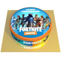 Tarta Fortnite personalizable -  20 cm