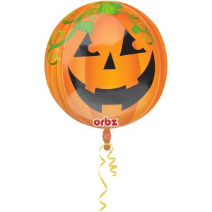 Globo Mylar Orbz Calabaza