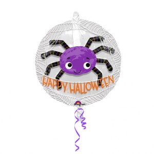 Globo Doble Araa Feliz Halloween - Maxi (60cm)