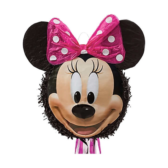 Pull Piata Minnie Mouse 