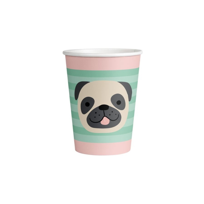 8 vasos de Hello Pets 