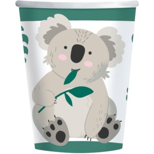 8 vasos de koala