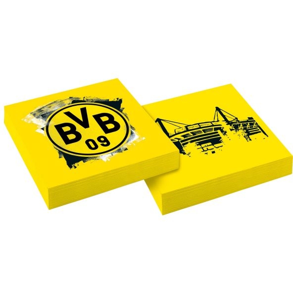 20 servilletas BVB Dortmund 