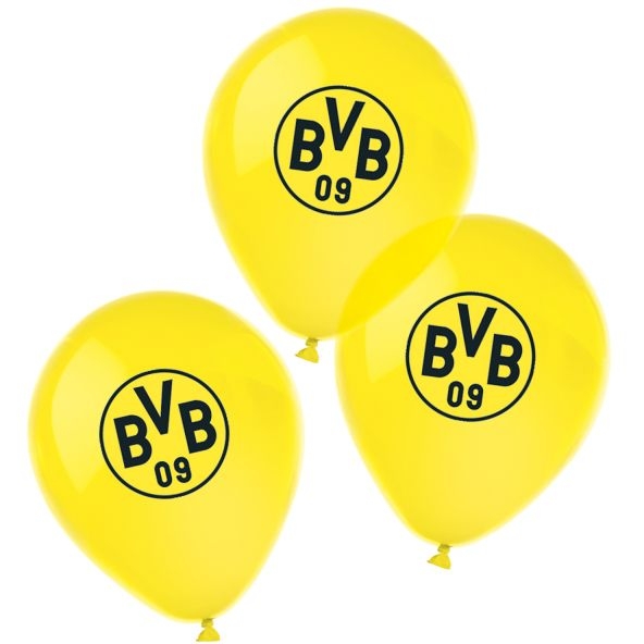 6 balones del BVB Dortmund 