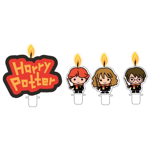 4 Velas Cmic de Harry Potter 