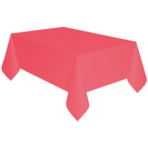 Mantel de Papel 274 cm - Rojo 