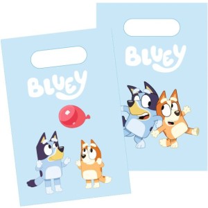 8 Bolsas de regalo Bluey