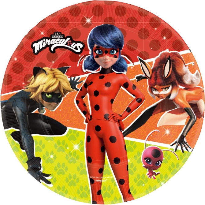 8 Platos Las Aventuras de Miraculous 