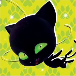 16 Servilletas Las Aventuras de Miraculous. n2