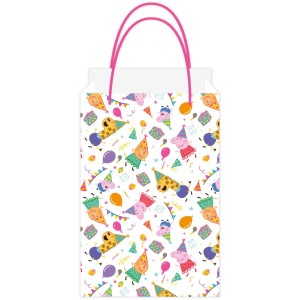 8 bolsas de regalo para fiesta de Peppa Pig