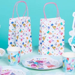 8 bolsas de regalo para fiesta de Peppa Pig. n1