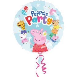 Globo de Helio de Aluminio Fiesta Peppa Pig -  43 cm. n1