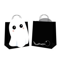 4 bolsas de caza de dulces fantasmas