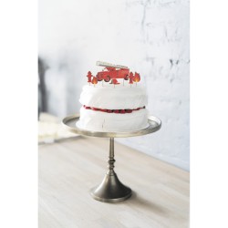 6 Cake Toppers - Bomberos. n3