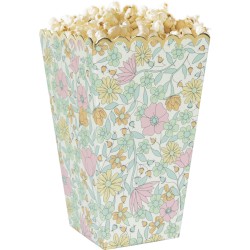 8 cajas de palomitas de maz Shabby y Gold. n1