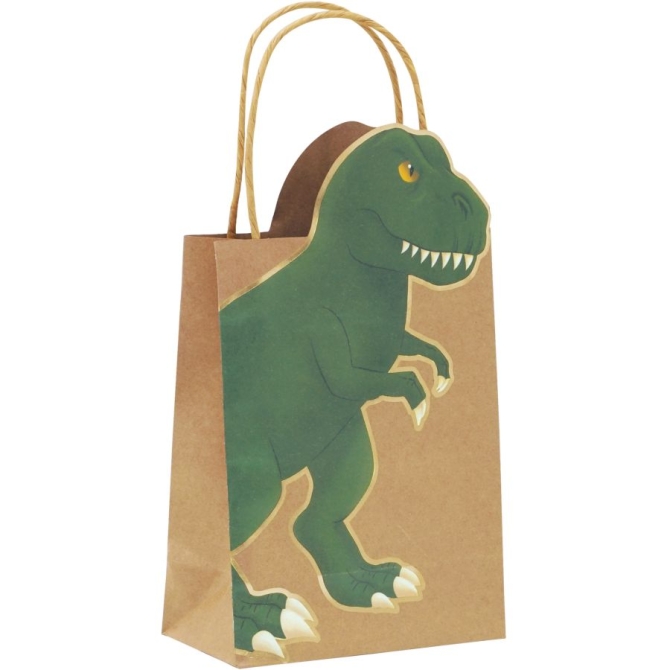 4 bolsas de regalo Dino 