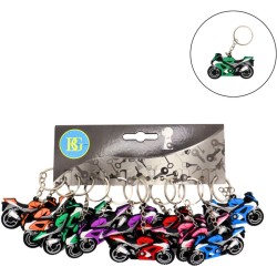 1 llavero de motocicleta - 6, 5 cm. n6