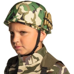 Casco Infantil - Militar. n4