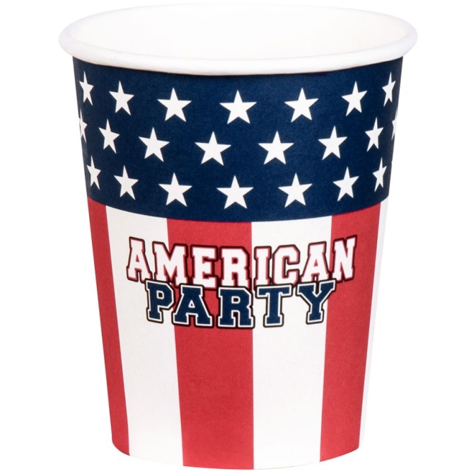 10 vasos de fiesta americana 