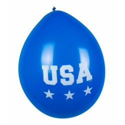 6 globos de fiesta americana. n4