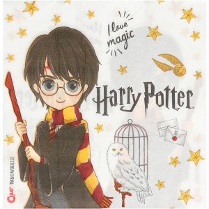 20 servilletas de Harry Potter.