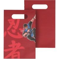 10 bolsas de regalo ninja