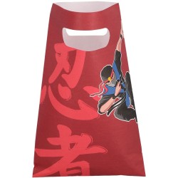 10 bolsas de regalo ninja. n3