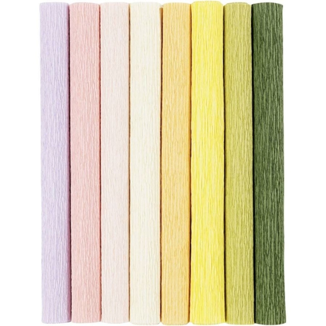 Papel Crepe - Colores Tarta 