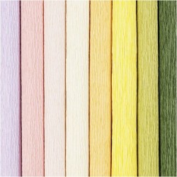 Papel Crepe - Colores Tarta. n1