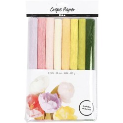 Papel Crepe - Colores Tarta. n2