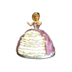 Kit de figuritas y moldes para Tartas de Princesas. n1