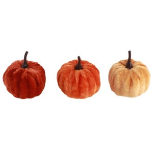 Red de 9 Calabazas  5 cm - Terciopelo