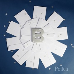 Paquete de 20 sobres para polen - Blanco. n3